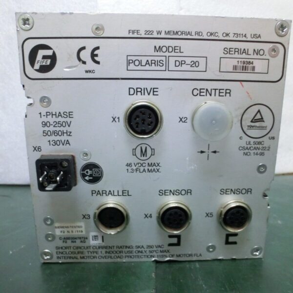 Maxcess Polaris DP-20 Web Guide Controller,Used,US+9542 - Image 2