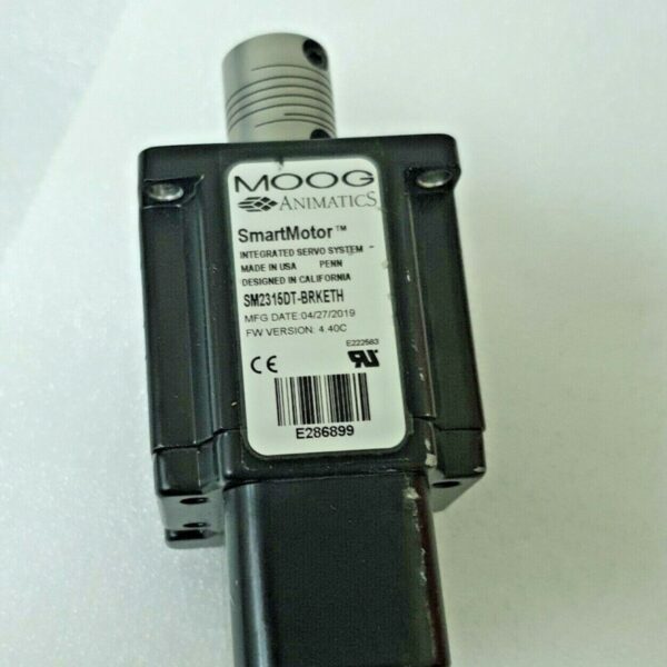 MOOG SmartMotor 2315DT-BRKETH Integrated Servo Motor,Used,USA_,95774 - Image 3