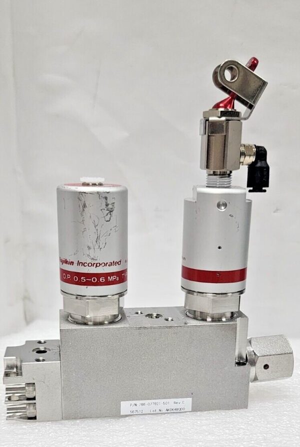 Fujikin C No. 567512, Lam 766-077821-501 Rev C Valve Assy, O.P. 0.5~0.6MPa,97031 - Image 4