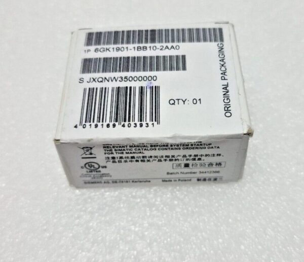 Siemens Simatic 6GK1901-1BB10-2AAO Net Accessory Cabling Kit,Unused,Poland+97098 - Image 6