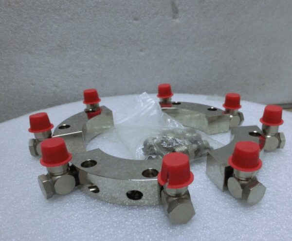 Set of 4 Preiffer Vacuum HIPACE 300 Water Cooling Kit w 8mm Fitting,Unused+97126 - Image 6