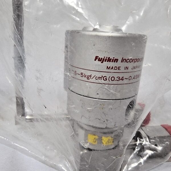 Fujikin 316L-P Diaphragm Valve weldment 2 Valve block O.P. 3.5-5kgf/cm²G_96699 - Image 4
