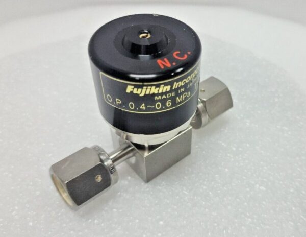 Fujikin O.P. 0.4~0.6 MPA, Type N.C. Pneumatic Valve,Used,Jp_97065 - Image 5