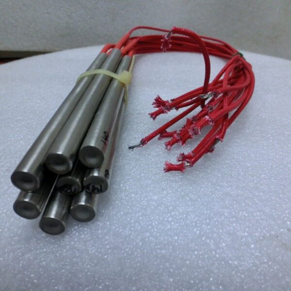 Lot of 8 01/10 230V/600W Cartridge heater,Dia 9.5mmx140mm,Unused,na+9467 - Image 4
