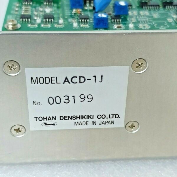 Tohan Denshiki ACD-1J Assy Board w/accessories,Used,Jp&96005
