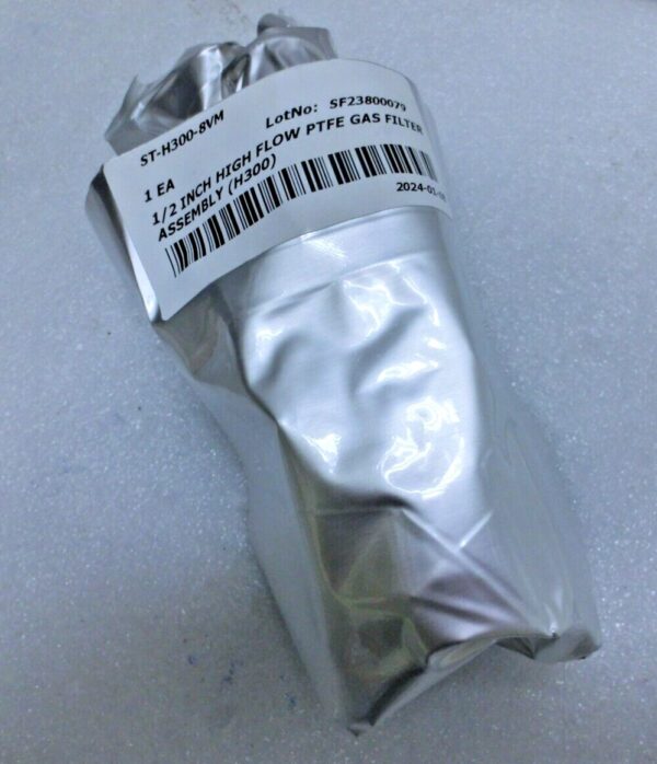 TKF SCF ST-H300-8VM 1/ 2in high flow PTFE Gas filter Assy (H300),Unused,Jp_97024