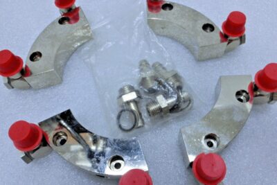 Set of 4 Preiffer Vacuum HIPACE 300 Water Cooling Kit w 8mm Fitting,Unused+97126