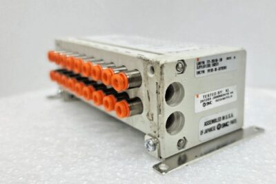 Lam 772-285159-109 Rev A, SMC P/N. VV100-09-DUY02050 Manifold Valve,+97081