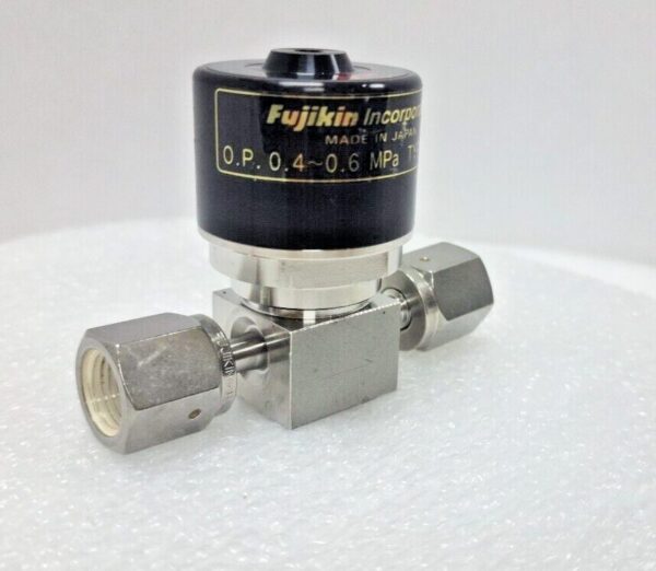 Fujikin O.P. 0.4~0.6 MPA, Type N.C. Pneumatic Valve,Used,Jp_97065